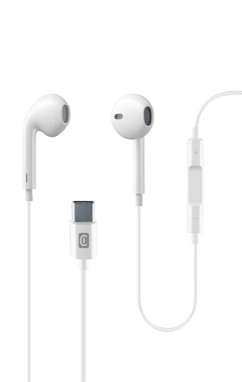 CellularLine Orbit Ørepropper med USB-C - Hvit