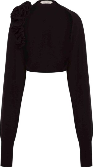 Alberta Ferretti Dame Strikkevarer Svart S,