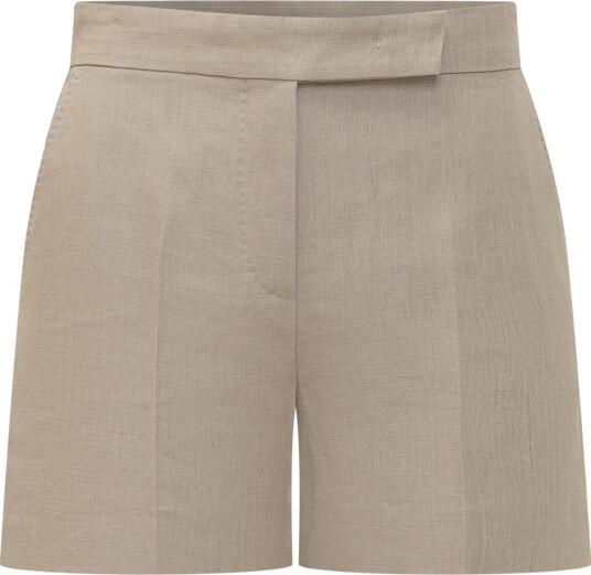 Max Mara Dame Shorts Beige S,