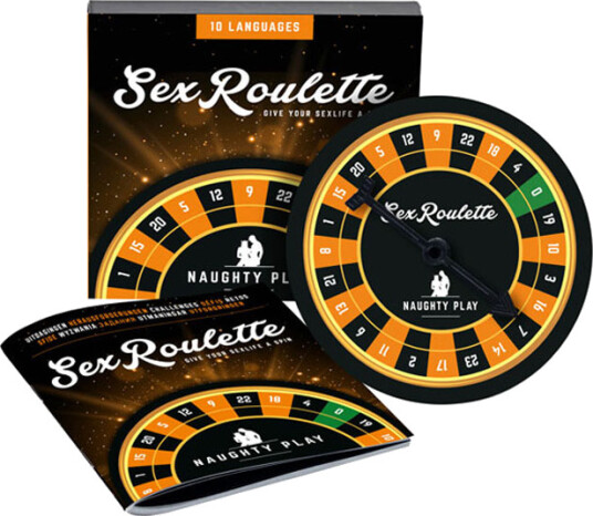 Tease & Please Sex Roulette Naughty Play Spill - Svart - Svart Tease & Please Sex Roulette Naughty Play Spill - Svart - Svart