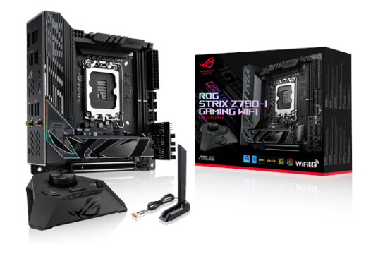 ASUS ROG STRIX Z790-I Mini-ITX Hovedkort med DDR5 RAM og Wi-Fi 6 ASUS ROG STRIX Z790-I Mini-ITX Hovedkort med DDR5 RAM og Wi-Fi 6