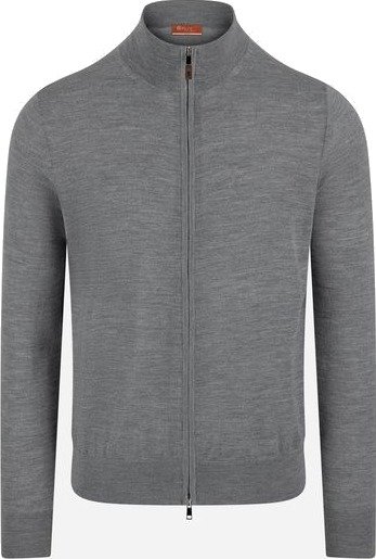 Fly3 Full zip jacket super140 merino wool S grå herre