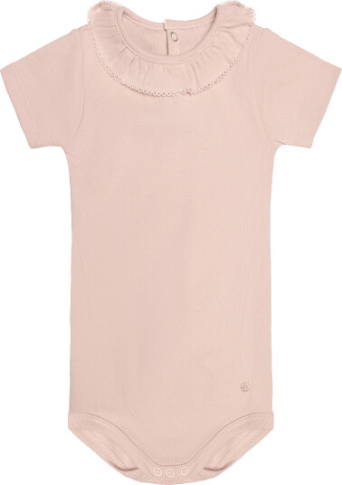 Petit Bateau Sf Bodies Acol Mc Pink 81