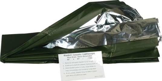 Mil-Tec overlevelsesteppe i aluminium Oliven, Grønn