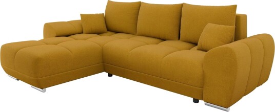 Simerly Sofa med Divan 3 seter Gul Simerly Sofa med Divan 3 seter Gul
