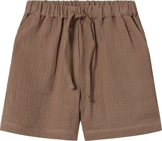 Fliink Shorts Muslin Cha Cha Furu Bark Fliink 122 Shorts Brun