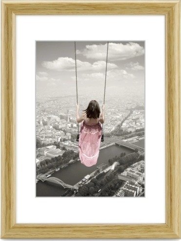 Hama Swing Enkel Bilderamme Polystyren Ps Naturlig Bord Vegg 15 X 20 Cm Rektangulær