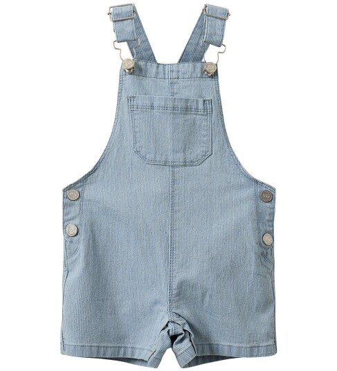 Sofie Schnoor Blue Denim Stripe Dereksb Overalls 92