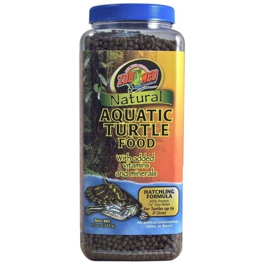 Zoo Med Natural Aquatic Turtle Food Hatchling 425 Gram Zoo Med Natural Aquatic Turtle Food Hatchling 425 Gram
