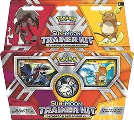 Pokemon SM Trainer Kit: Lycanroc & Alolan Raichu Pokemon SM Trainer Kit: Lycanroc & Alolan Raichu