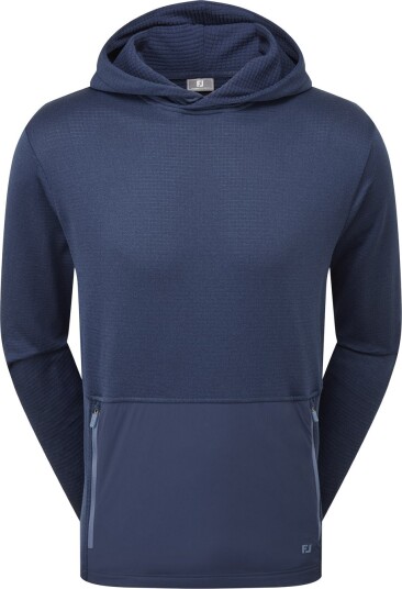 FootJoy Ts Crossover Hoodie Blå Golfgenser herre Navy X Large