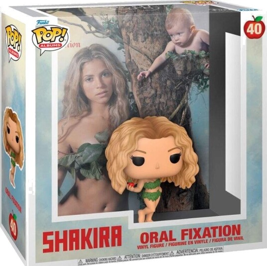 Northix Shakira Oral Fixation Pop Figur Album Collection
