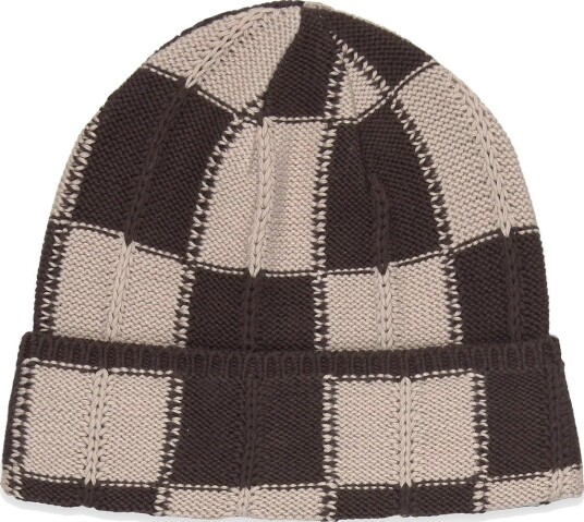 Weekday Jax Beanie - BROWN DARK - One Size