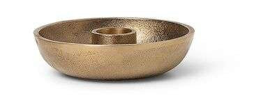 Ferm Living Bowl Lysestake Ø10 cm Rustikk Metall