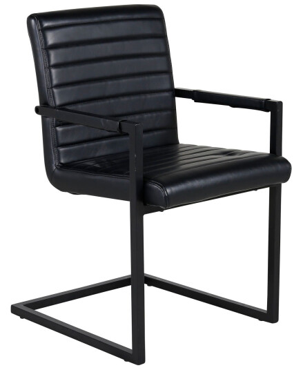 Venture Design Art lenestol Svart Konstläder/Svart