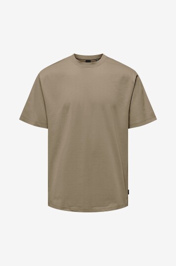 ONLY & SONS - T-skjorte onsFred Rlx SS - Natur