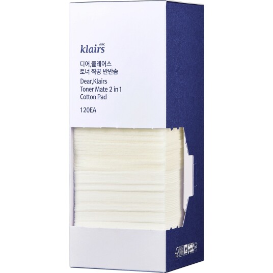 Klairs Toner Mate 2 In 1 Cotton Pad Klairs Toner Mate 2 In 1 Cotton Pad