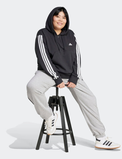 adidas Sportswear W 3S Ft Qzhd In - Black - 46-48 adidas Sportswear W 3S Ft Qzhd In - Black - 46-48