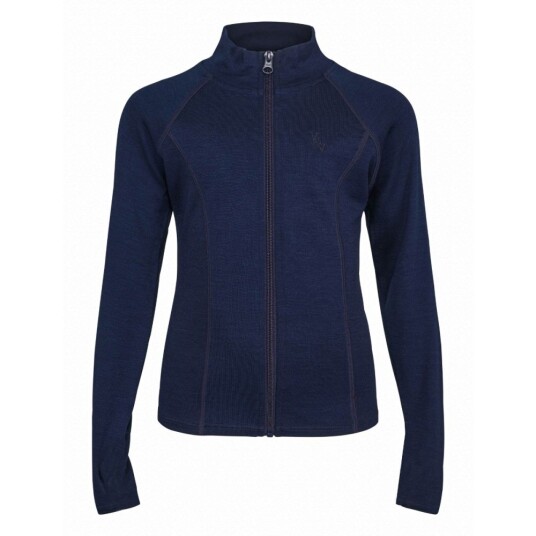Vilje & Ve   Jakke i Ull og Bambus Aurora Midnight Navy   128