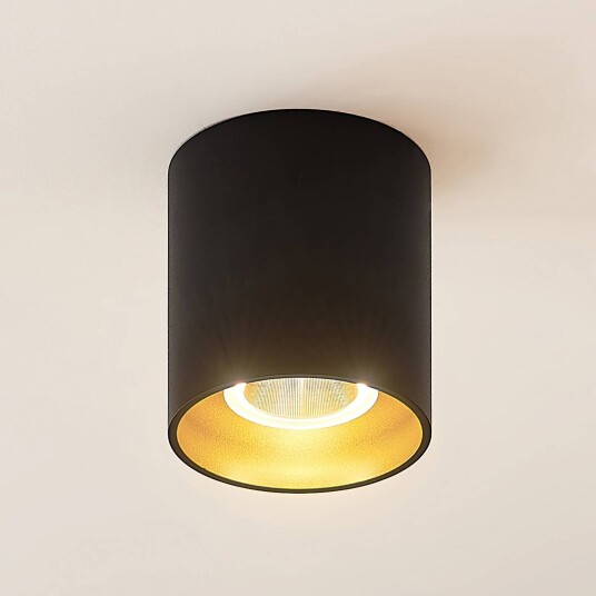 LED takspotter Zaki Arcchio dimbar Sort Gangområde Aluminium Moderne