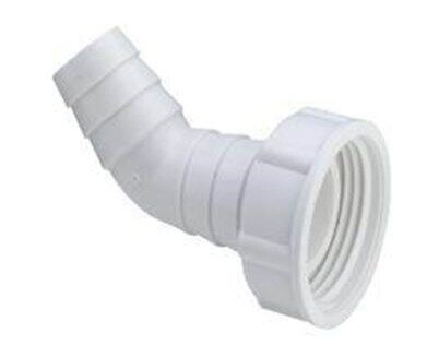 Viega Vinkelstuss 45° 1" x 20-24 mm for Oppvaskmaskin i Stål