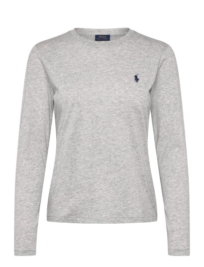 Polo Ralph Lauren 40/1 Cotton Jersey Knt T Shirt Grey M