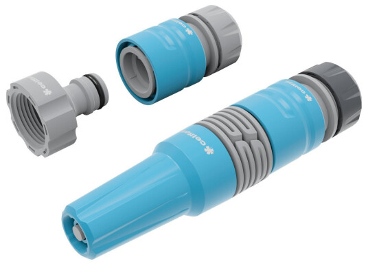 Cellfast Ideal justerbar munnstykkesett for hageslange - 1/2-5/8"