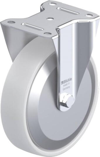 Blickle 64196 B-Po 200G-Fa Fast Hjul Hjuldiameter: 200 Mm, Bæreevne (Maks.): 400 Kg, 1 Stk