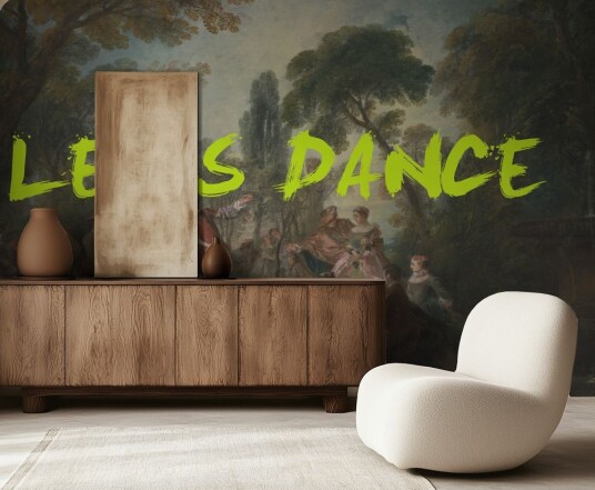 Tapet – Klassisk dansescene