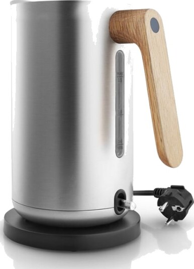 Eva Solo Nordic Kitchen 1,5L Vannkoker i Rustfritt Stål med Eik Håndtak