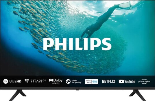 Philips 55" PUS7009 4K UHD LED Smart-TV med HDR og Titan OS Philips 55" PUS7009 4K UHD LED Smart-TV med HDR og Titan OS