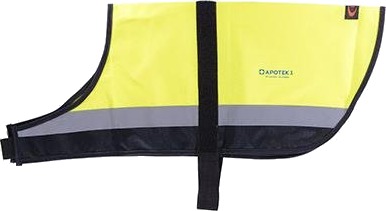 Apotek 1 refleksdekken til hund med logo str M 1 stk