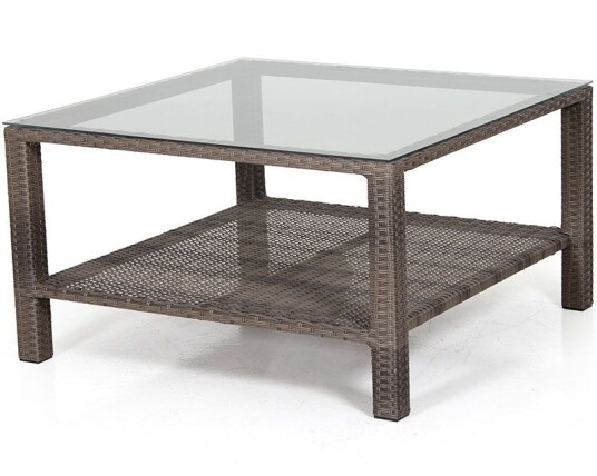 Brafab Madison salongbord 86 x 86 cm brun kunstrotting Brafab