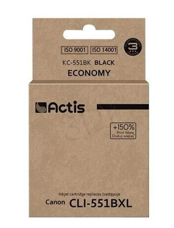 Actis KC-551BK - ink cartridge (alternative for: Canon CLI-551BK) - Blekkpatron