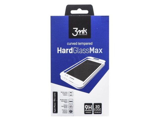 3Mk Hardglass Max Iphone 7 Plus Black Black, Fullscreen Glass
