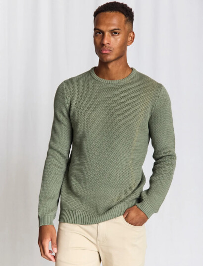 Bruun & Stengade Bs Raffaele Regular Fit Knitwear   Green   S