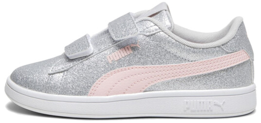 Puma Smash 3.0 Glitz Glam V PS Sneakers Glacial Gray/Frosty Pink 31