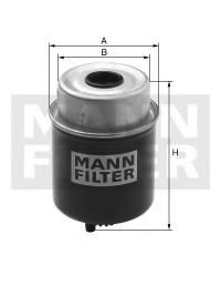 Drivstoffilter MANN FILTER WK 8144