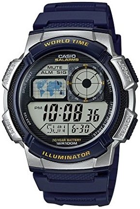 Casio Herreklokke AE 1000W 2AVDF Classic LCD/Resinplast Ø43 mm
