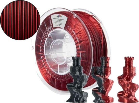 3D-Filament Spectrum Pla Magic Silk Nightfire 1.75 Mm 1 Kg (81404) 3D-Filament Spectrum Pla Magic Silk Nightfire 1.75 Mm 1 Kg (81404)