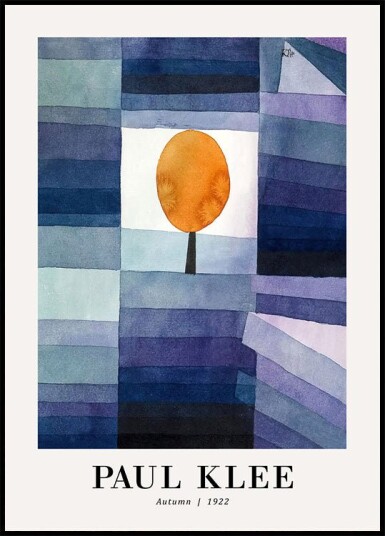 Autumn 1922 by Paul Klee Plakat Plakat / 70x100cm Autumn 1922 by Paul Klee Plakat Plakat / 70x100cm