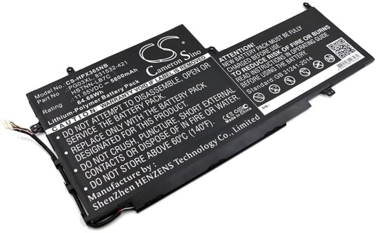 Batteri til HP Spectre X360 15 etc