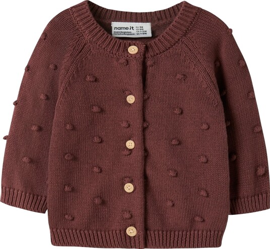Name It Cardigan NbfNasha Strikk Wild Ginger Name It 1 år (80) Cardigan Bordeaux Name It Cardigan NbfNasha Strikk Wild Ginger Name It 1 år (80) Cardigan Bordeaux