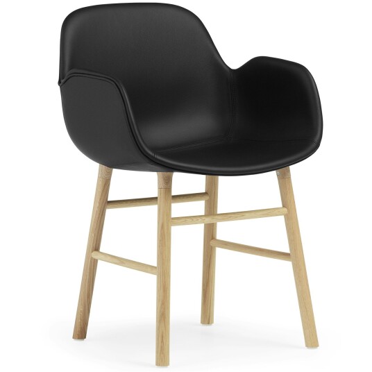 Normann Copenhagen Form Lenestol Ultra Leather 41599 / Eik