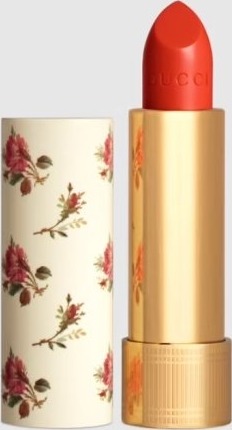 Gucci Gucci Rouge A Levres Voile Long Lasting Cream Lipstick 302 Agatha Orange 3.5 G 