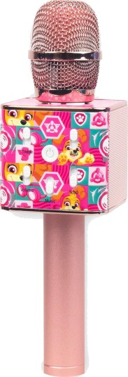 Paw Patrol Skye Karaoke Mikrofon Bluetooth USB-C 3+ År Rosa