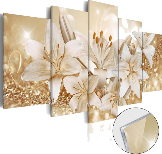 Bilde På Akryl Golden Bouquet 100x50 Artgeist sp. z o. o.