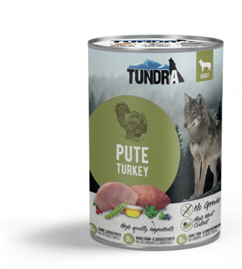 Tundra Kalkun Våtfôr 400G