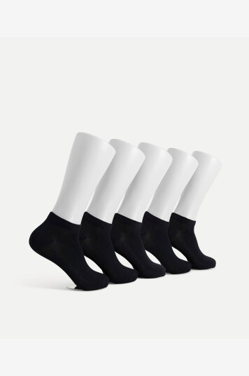 Resteröds SOKKER Ankle Socks Bamboo 5 pk Svart