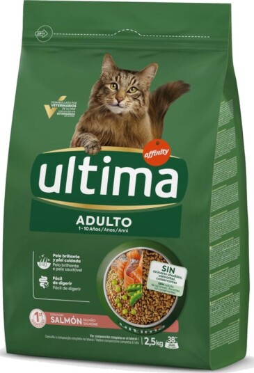 Affinity Ultima Tørrfôr Adult Ultima Cat Laks 2.5 kg Affinity Ultima Tørrfôr Adult Ultima Cat Laks 2.5 kg